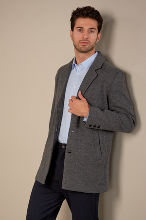 Abrigo Clásico - Gris