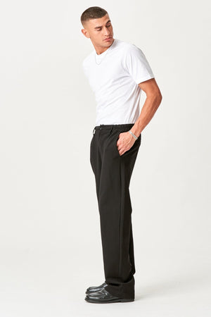 Traje Pants Suelto - negro