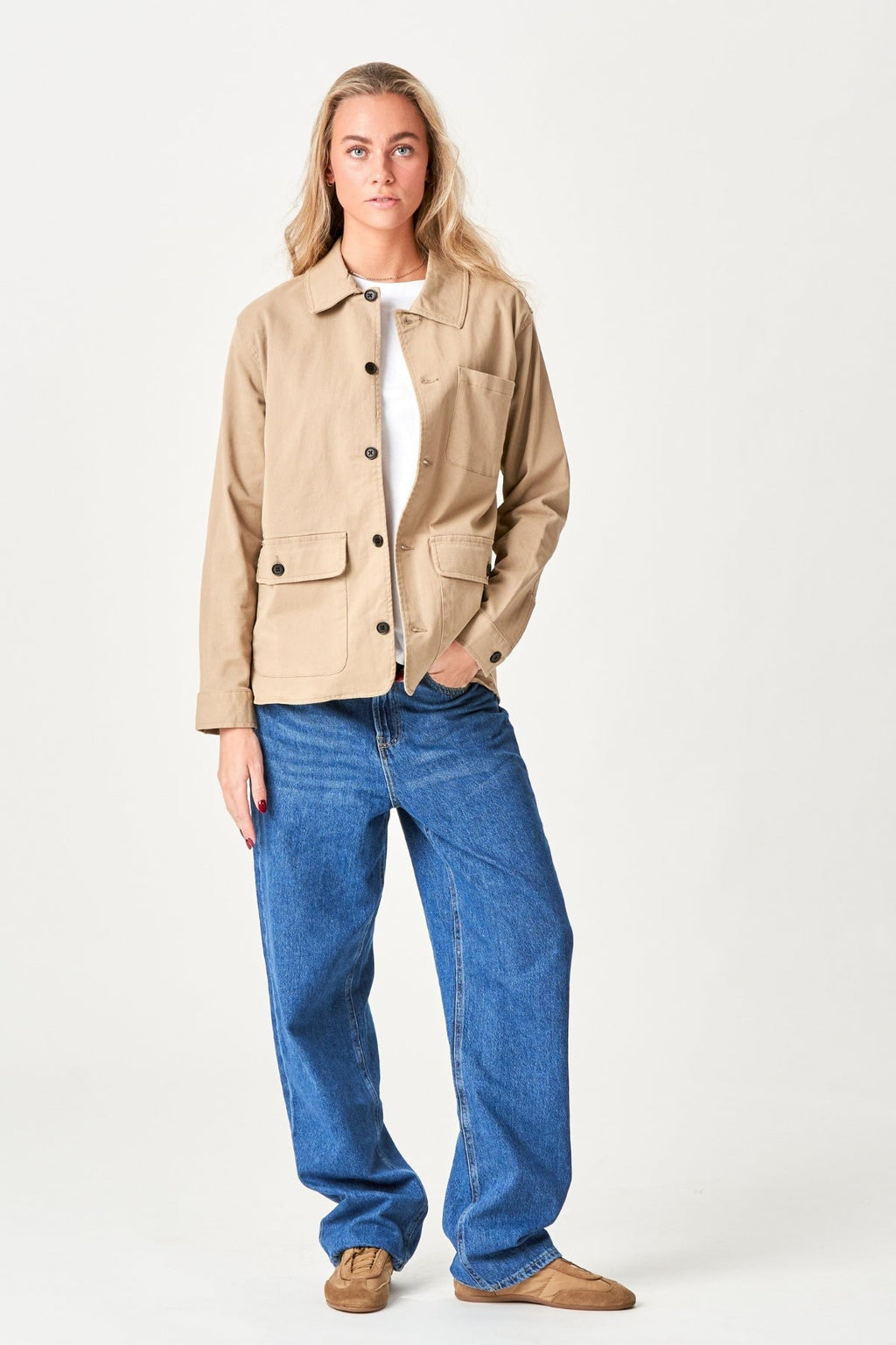 Backet de sarga - beige