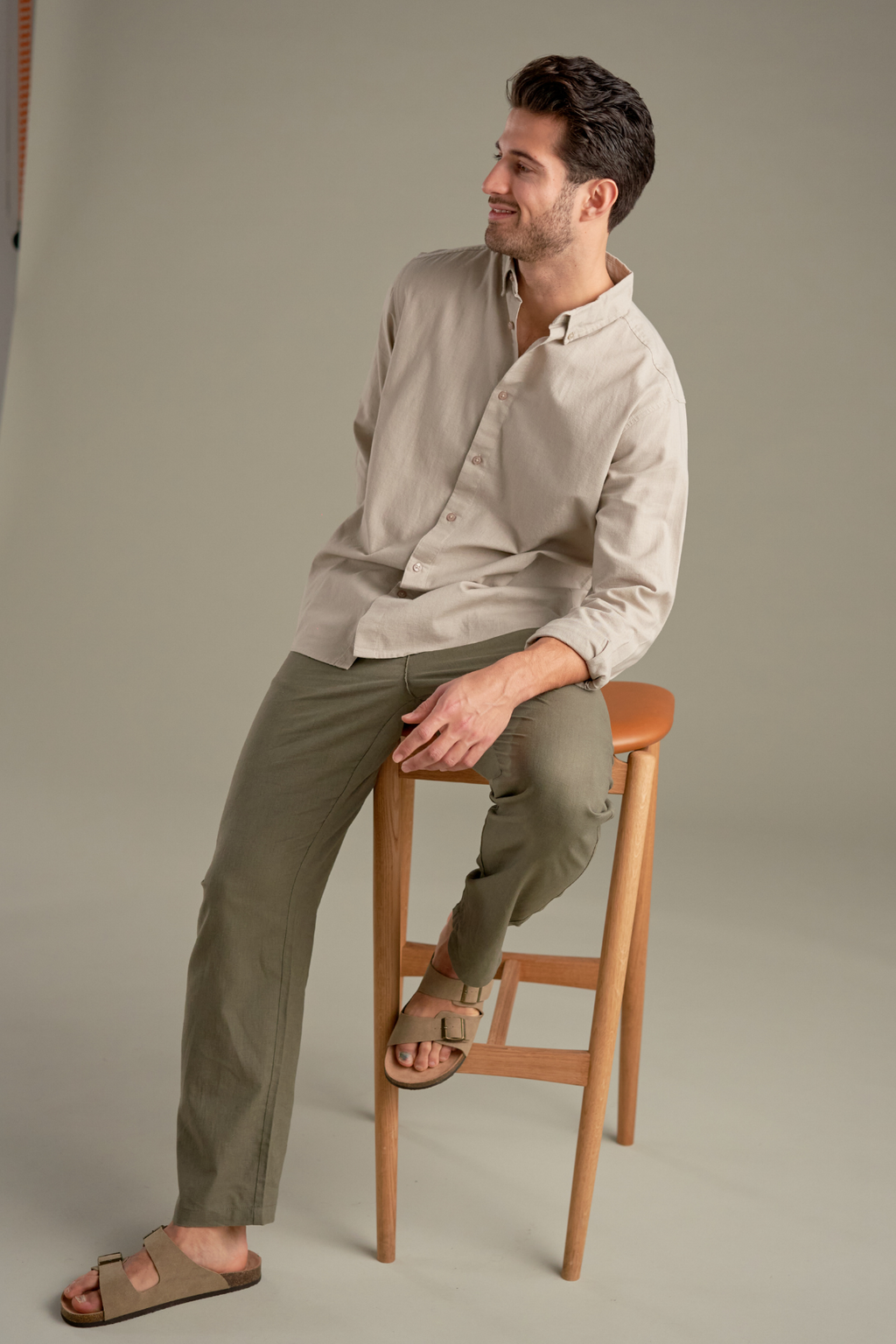 Lino Pants - Ejército