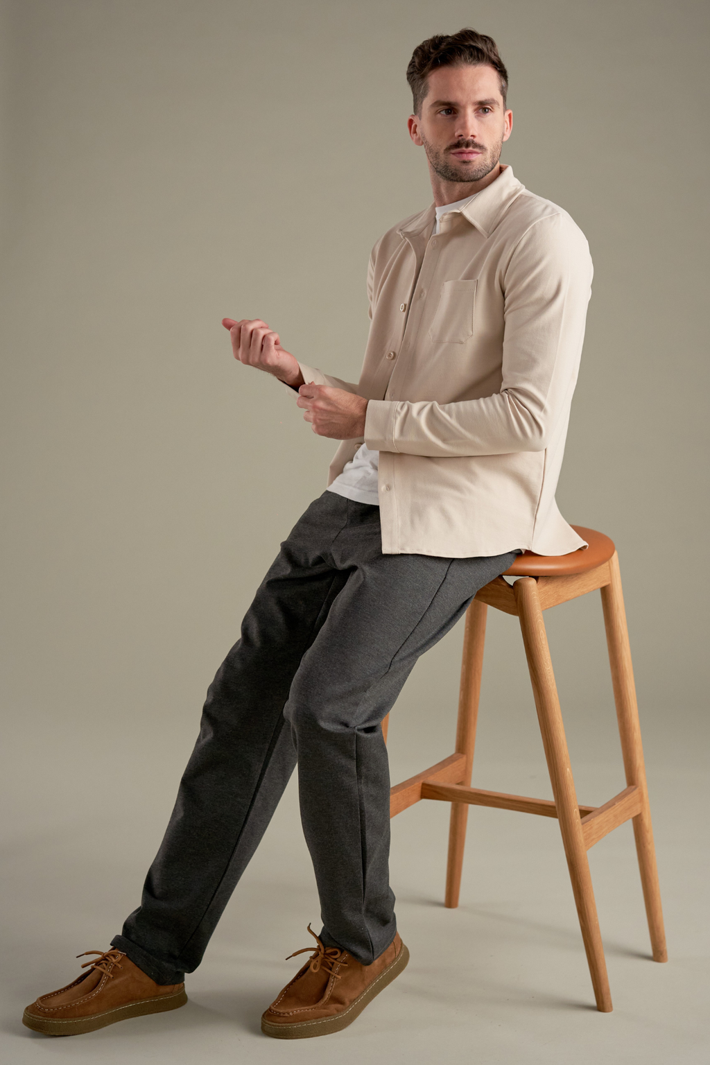 Performance Sobrecamisa - Beige