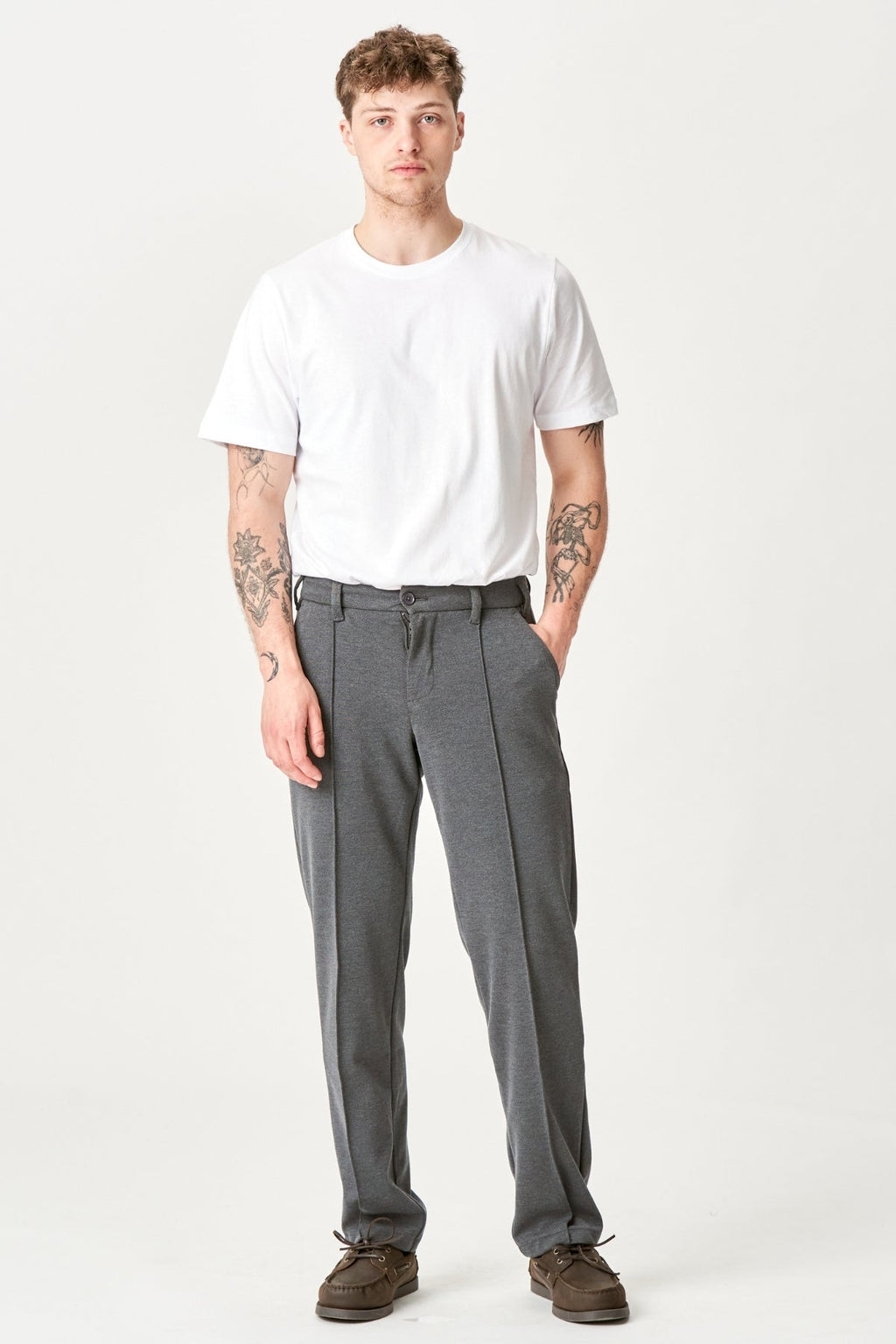 Performance Pants Fit Loose - carbón