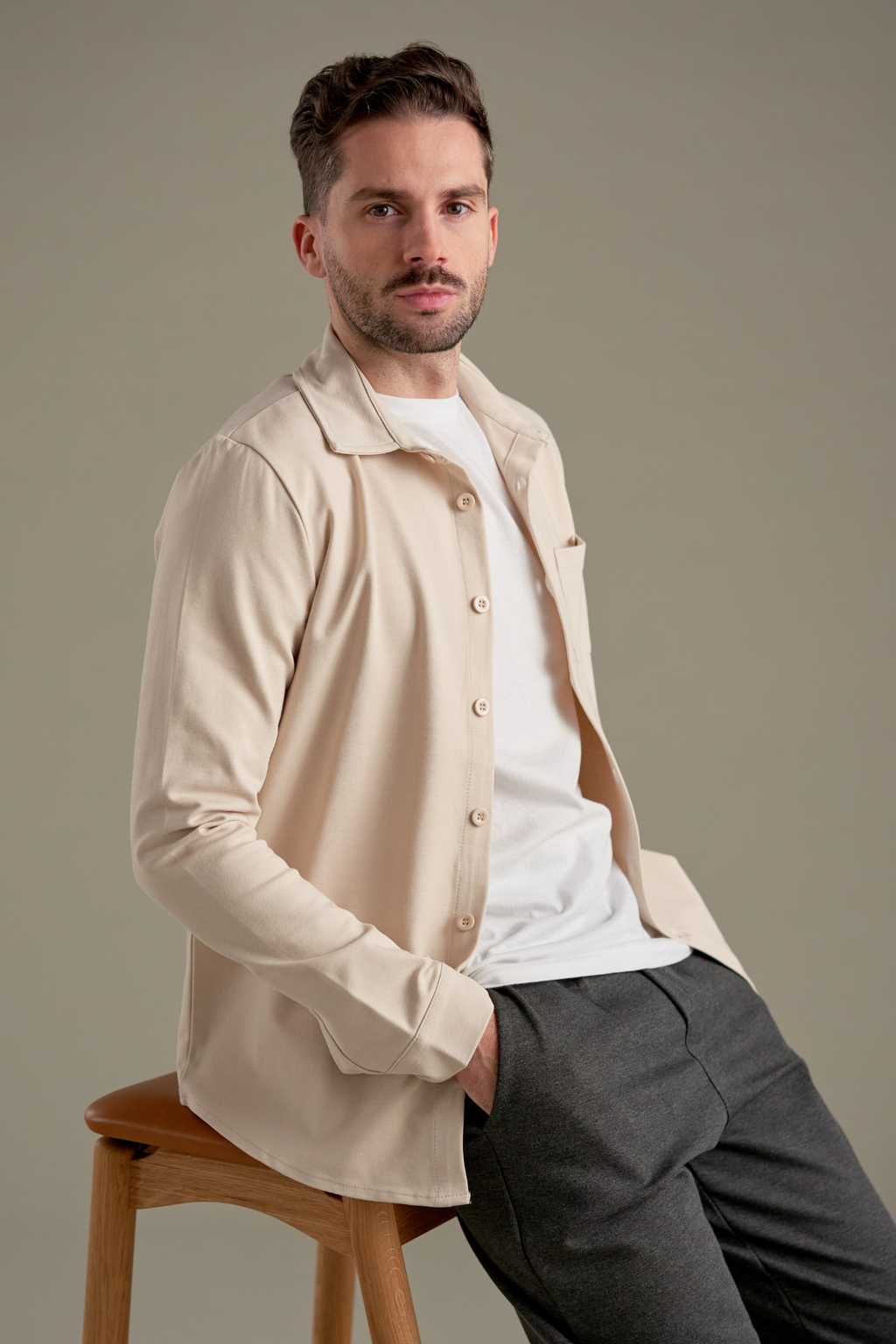 Performance Sobrecamisa - Beige