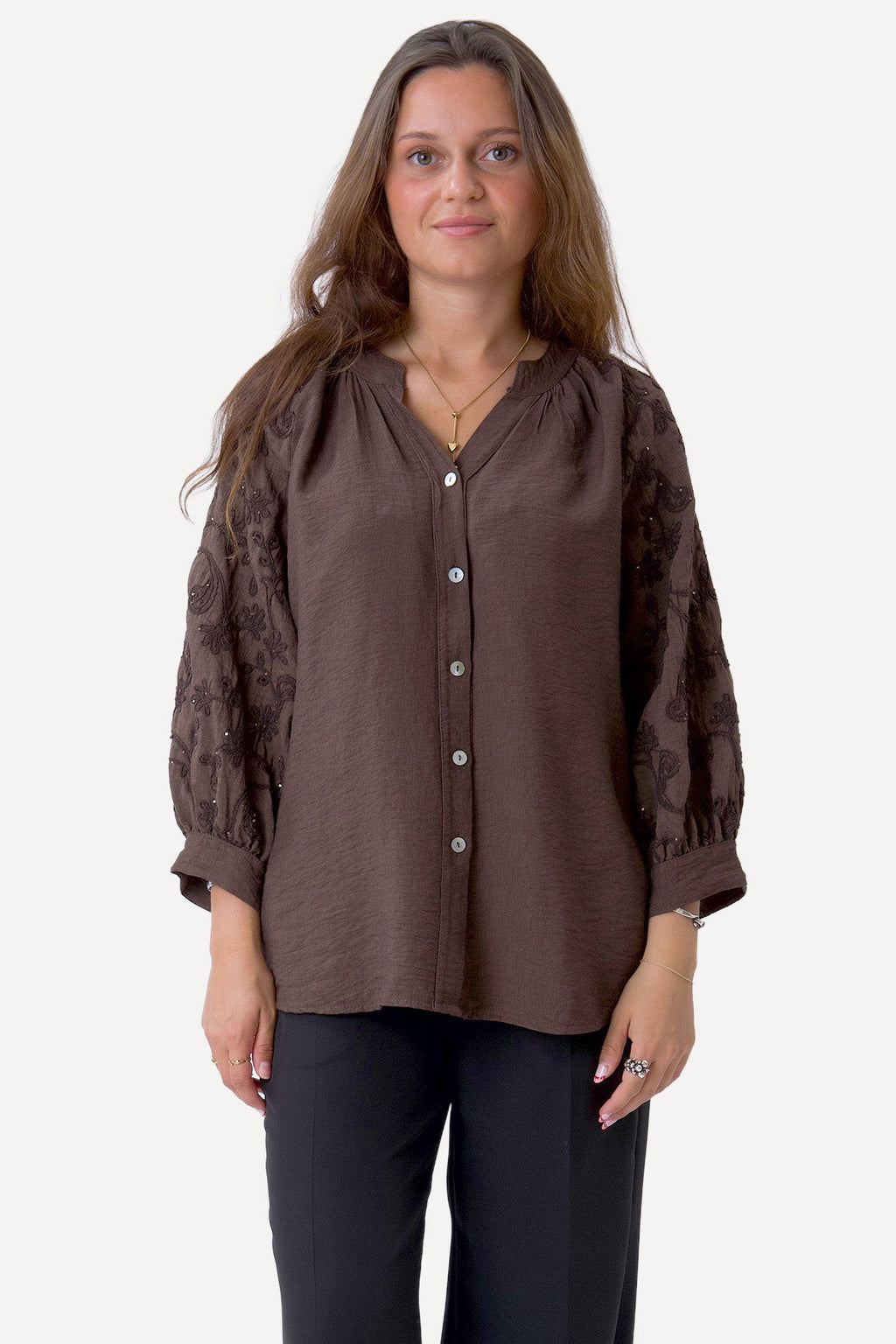 Frida Shirt - Brown