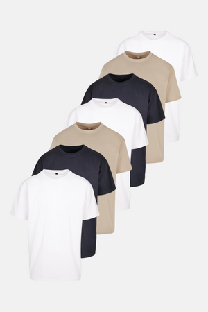 Regular Camiseta (hombres) - paquete (7 pcs)