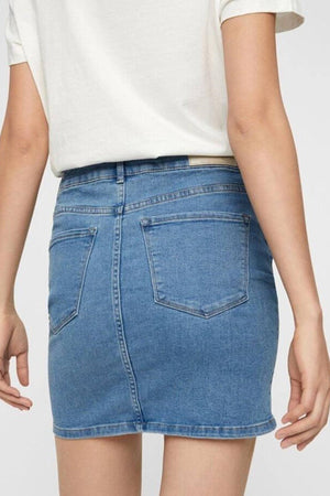 Falda Hot Seven - Denim azul claro
