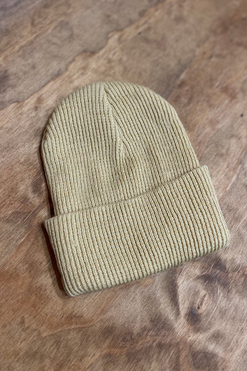 Gorro de punto - Beige oscuro