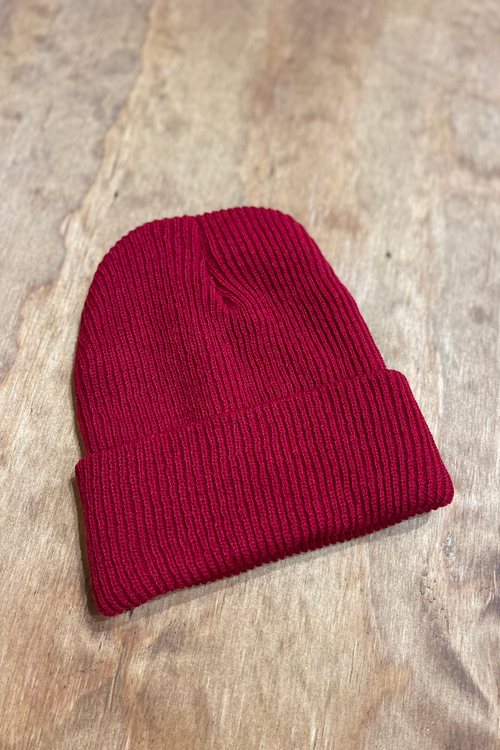 Gorro de punto - Rojo