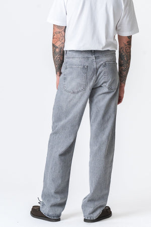 Noah Loose Fit Jeans - Grey Denim