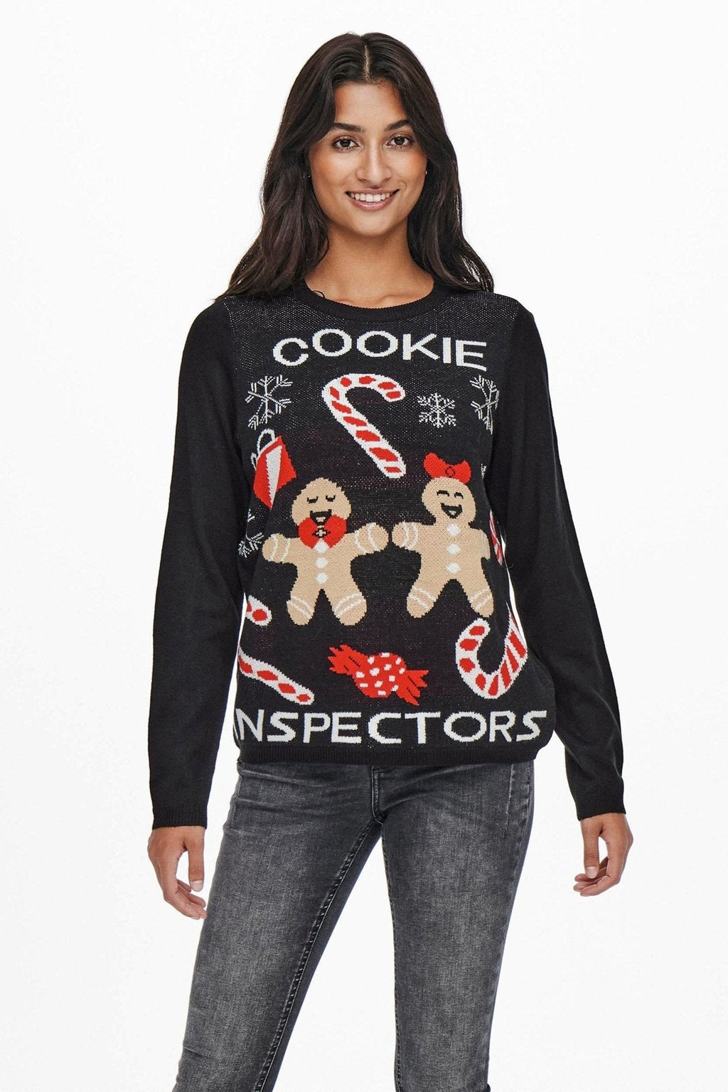 Joy Christmas Knit - Negro