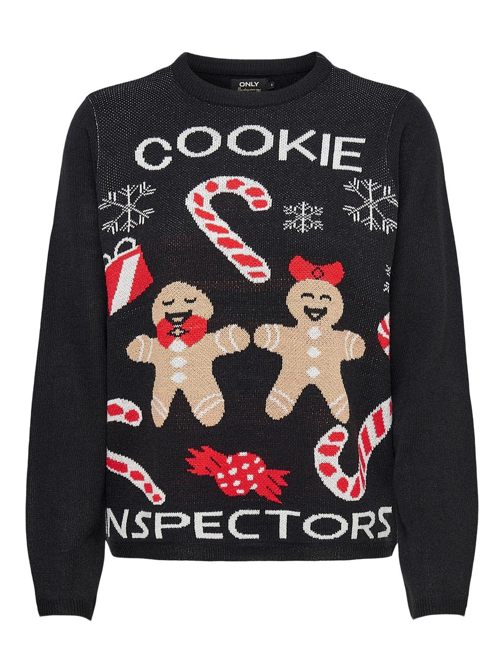 Joy Christmas Knit - Negro