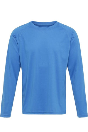 Camiseta de entrenamiento de manga larga-Azul