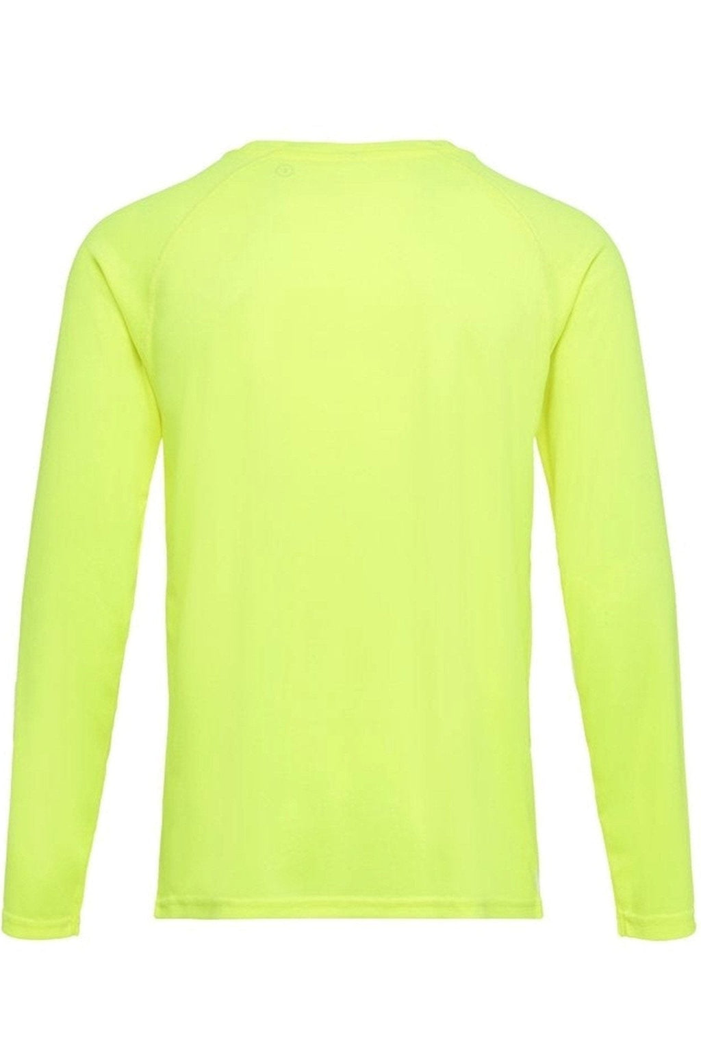 Long-sleeved Training T-shirt - Neon Yellow