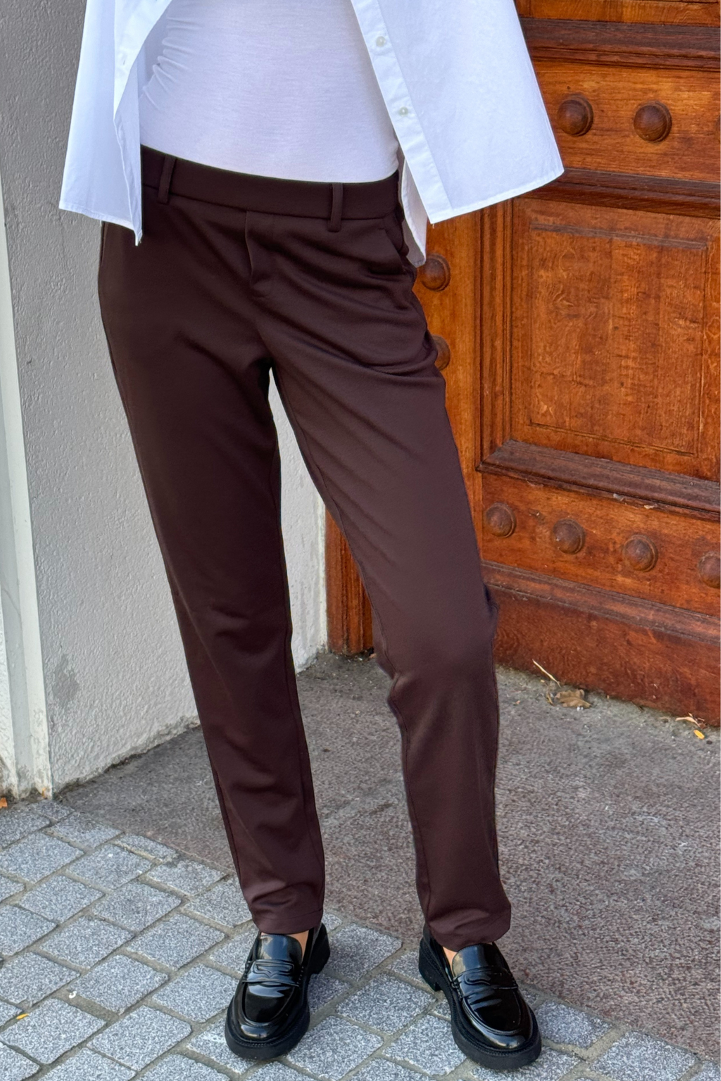 El original Performance Pants - Marron oscuro