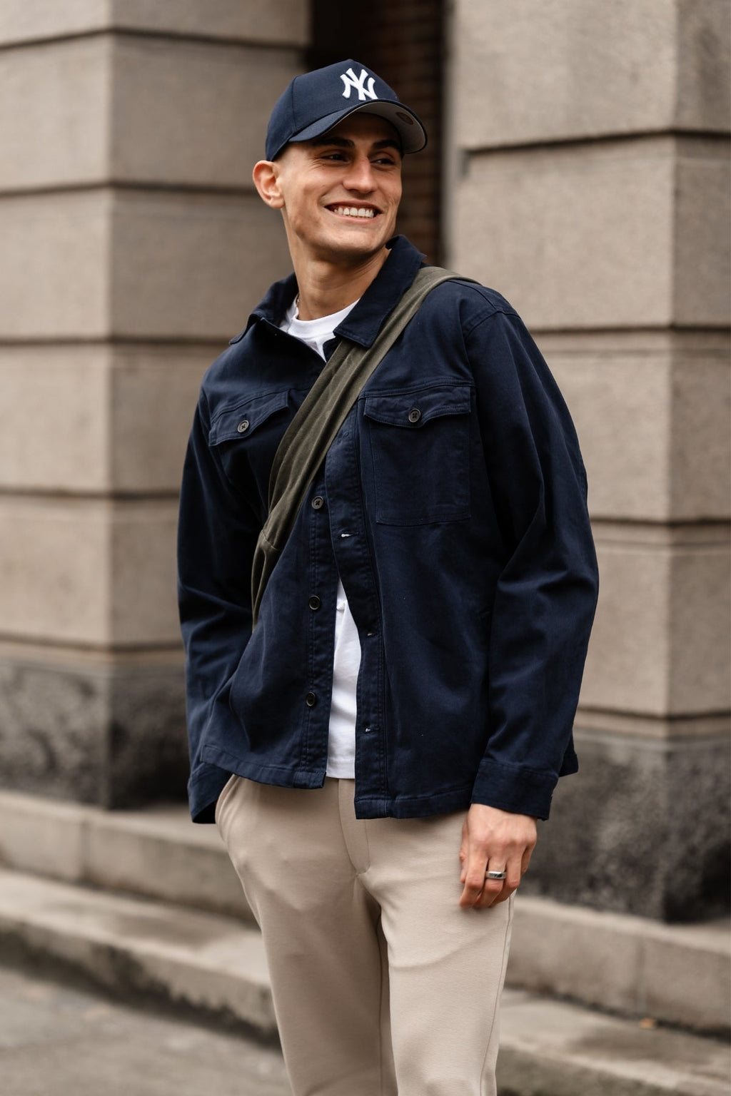 Overshirt de sarga - Army