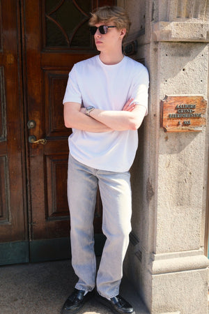 Noah Loose Fit Jeans - Grey Denim