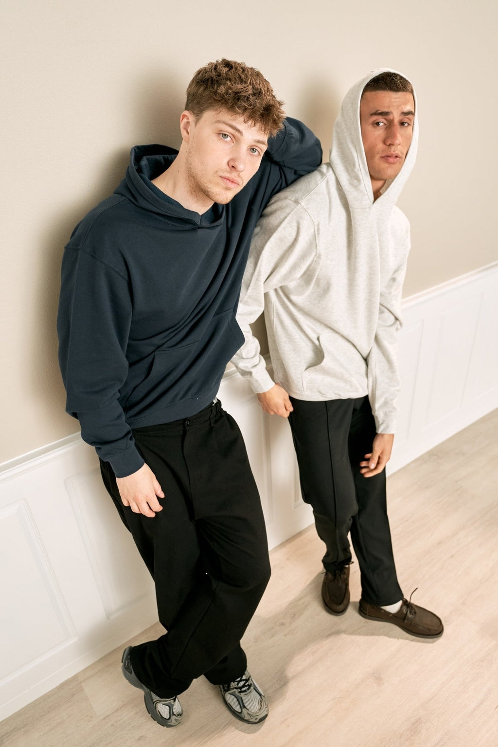 Capucha sin cordón - Ash Gray