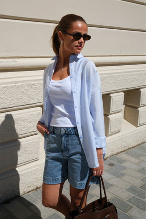 Mia camisa - azul cielo