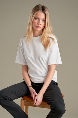 Camiseta de gran tamaño - White