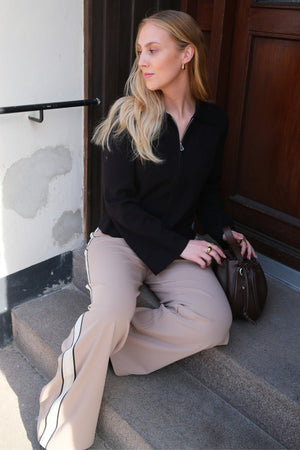 Berlin MW Wide Panel Pant -  Silver Mink