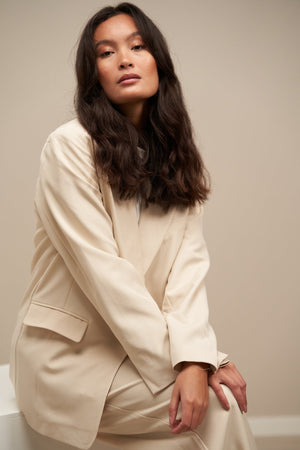 Traje de gran tamaño (beige) - paquete de ofertas