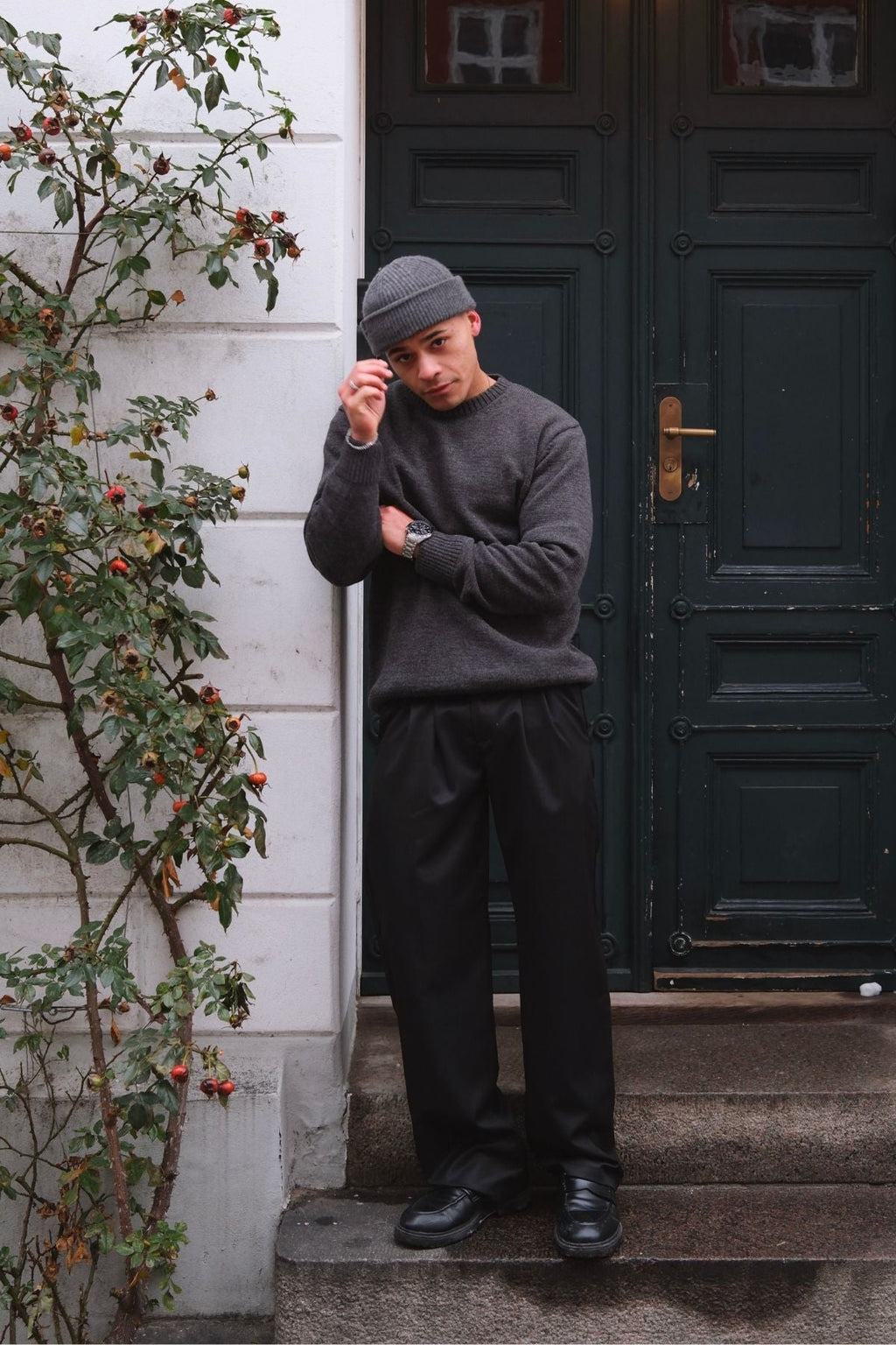 Punto Easton - Gris oscuro