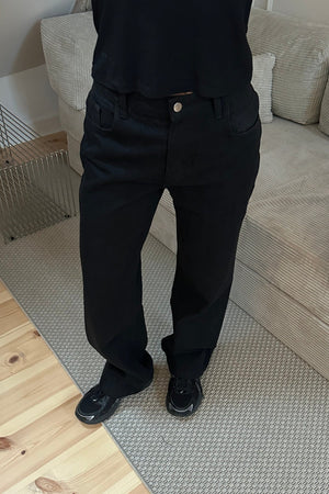 Vaqueros holgados Erica - Negro