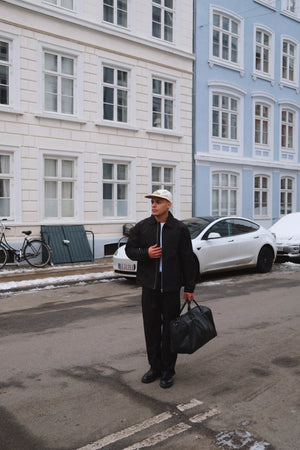 Short Zip Jacket - Black