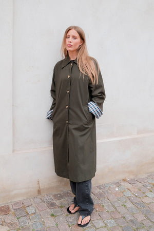 Livia Trenchcoat -  Olive