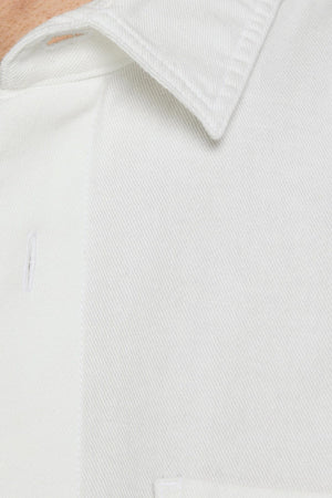 Camisa de lino Logan - blanco