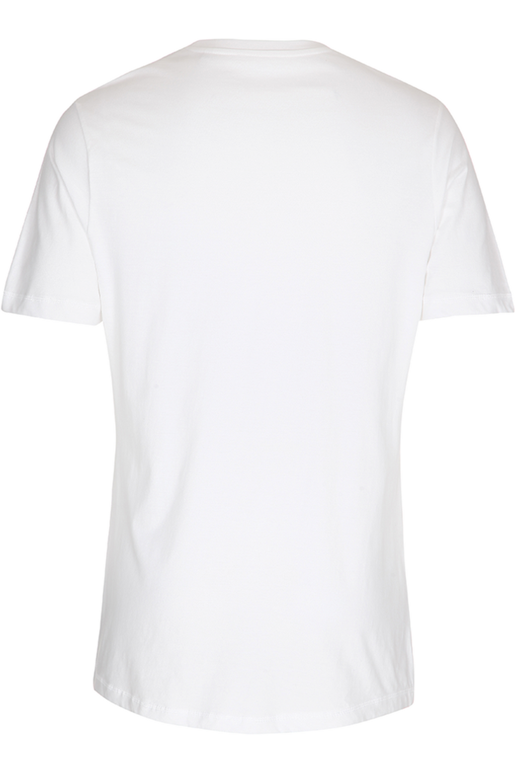 Camiseta larga - blanco