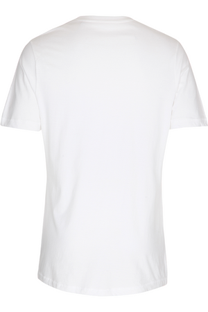 Camiseta larga - blanco