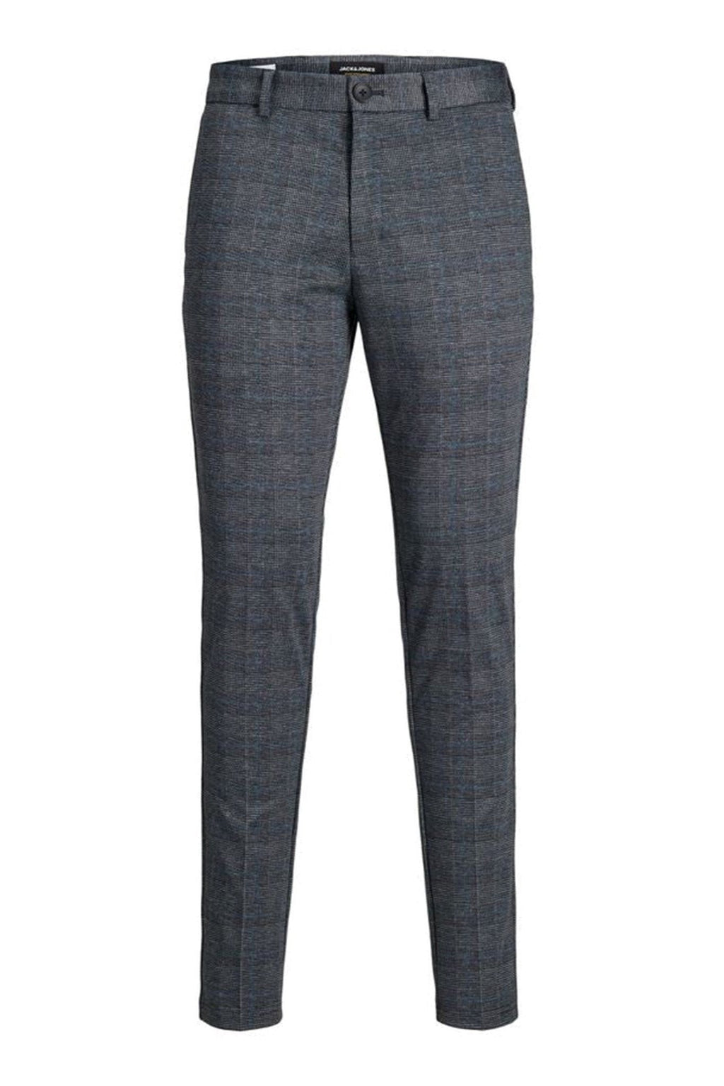 Marco Phil Pants - Dark Grey a cuadros