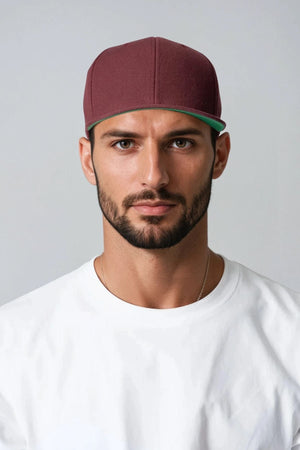 Snapback Clásico - Granate