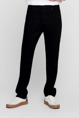 Mike Stretch Jeans - Negro (Fit Award)