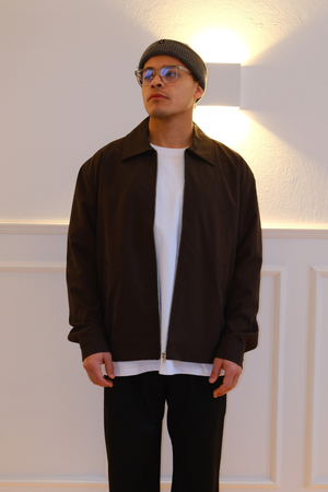 Chaqueta Milan con cremallera - Caqui