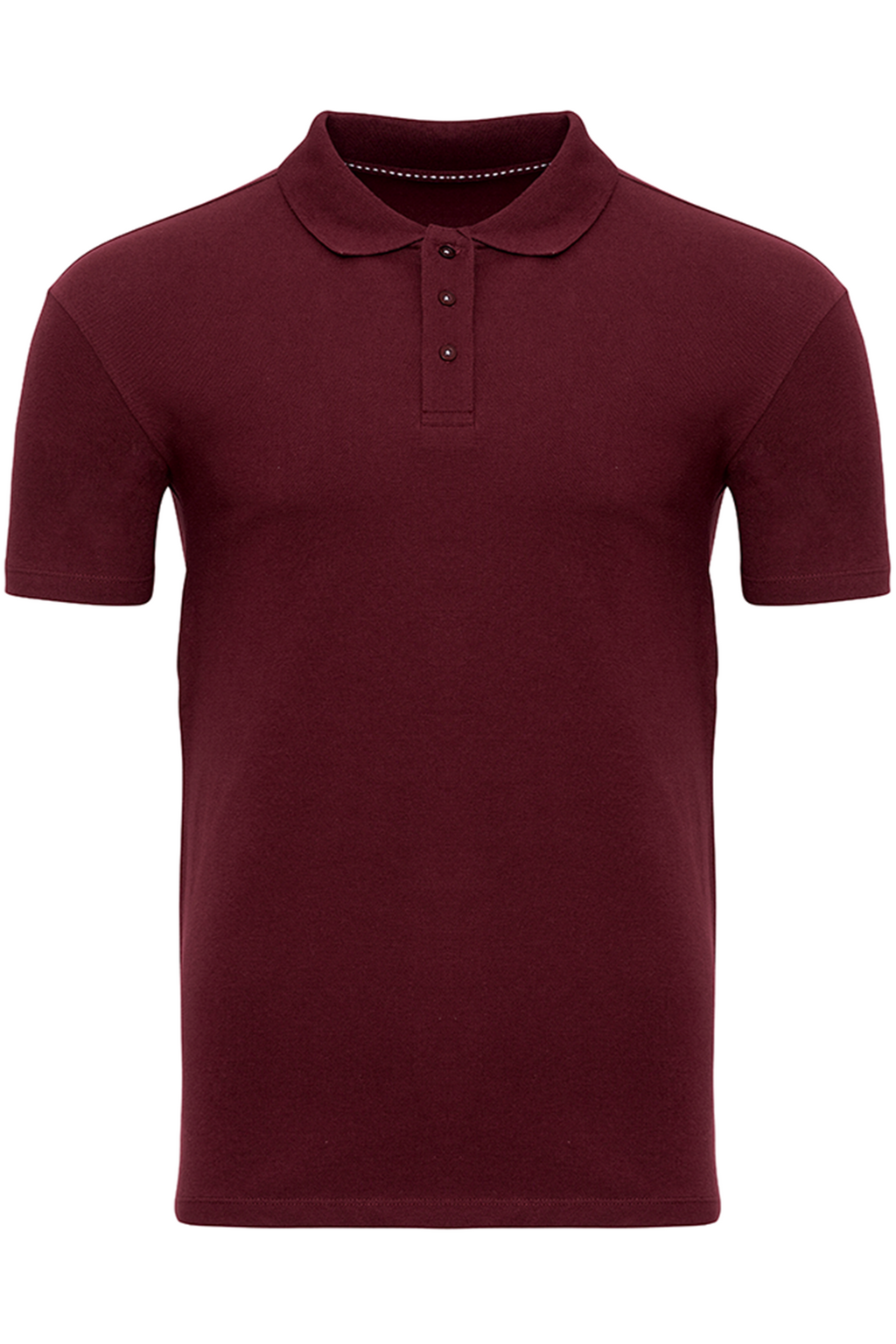 Muscle Polo Shirt - Borgoña
