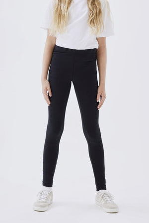Basic leggings in cotton - Black