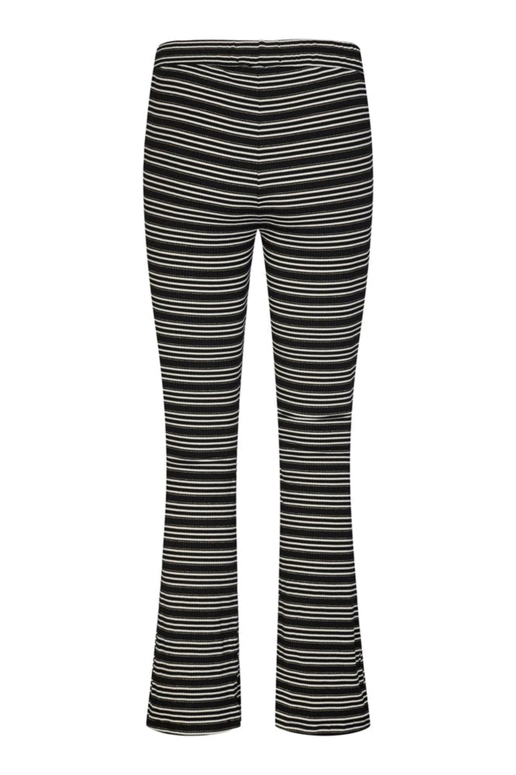 Pantalones de estilo Natalia - Negro de oro negro Lurex