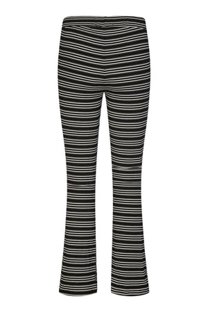 Pantalones de estilo Natalia - Negro de oro negro Lurex