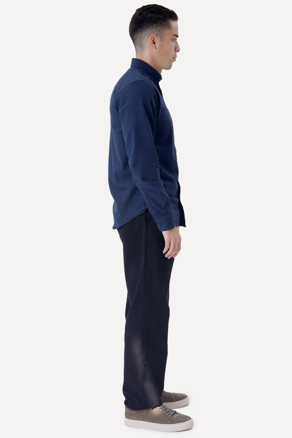 Flannel Shirt - Navy