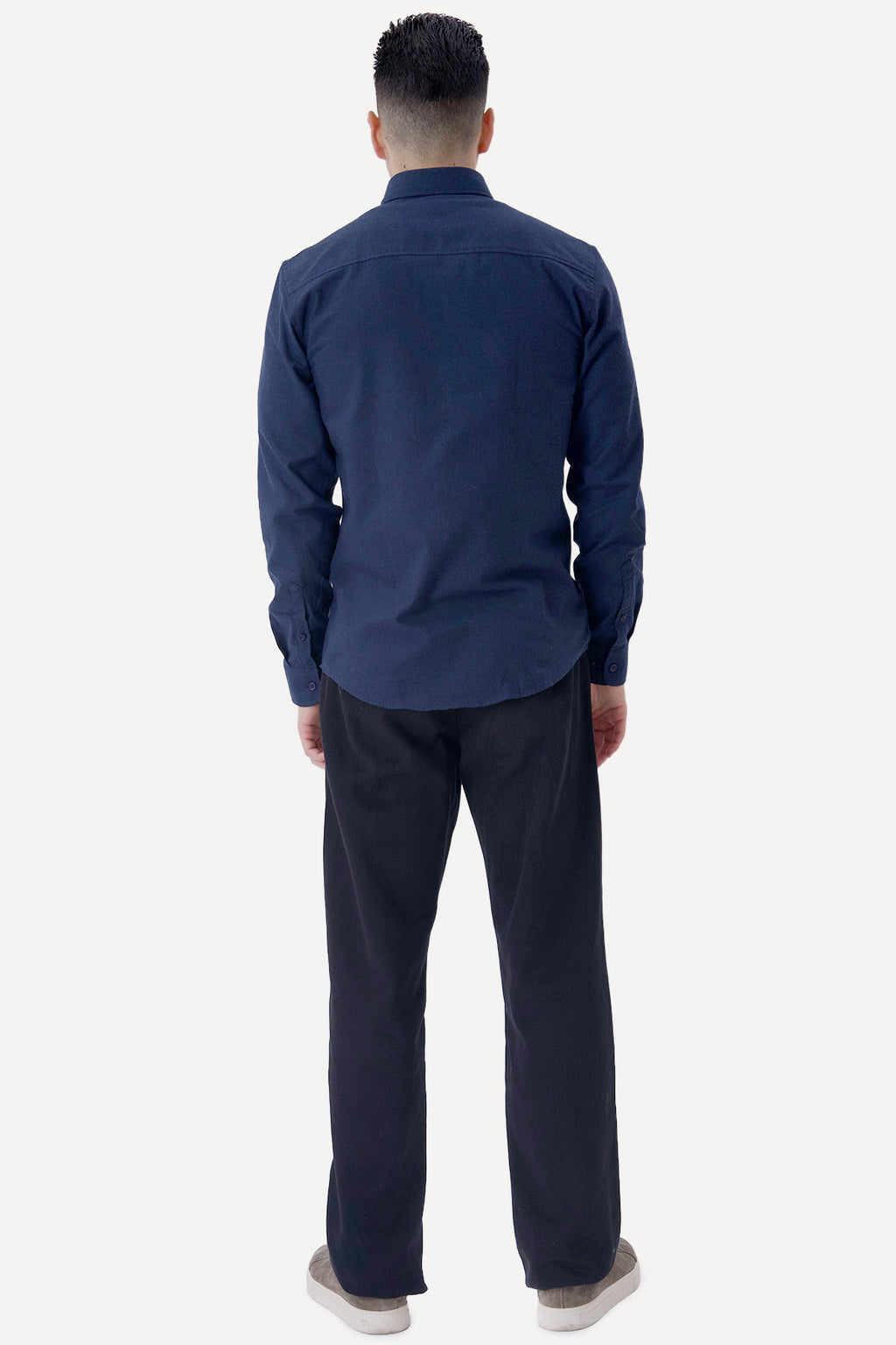 Flannel Shirt - Navy