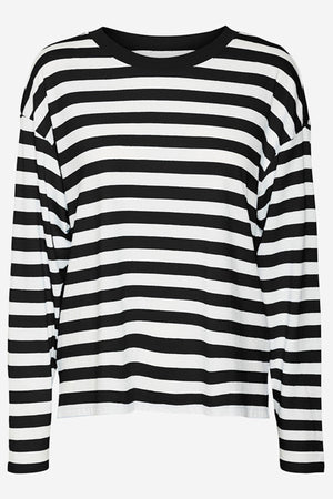 Nelli Long Sleeve Sweater - Black