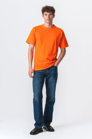 Camiseta de gran tamaño - naranja