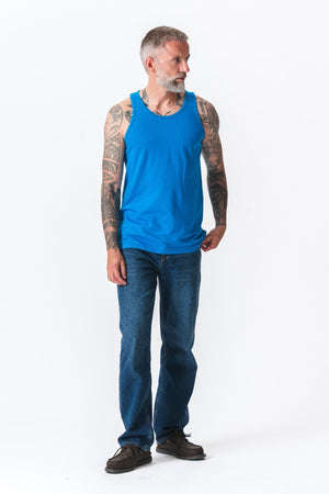 Basic Tanktop - Petrol blue