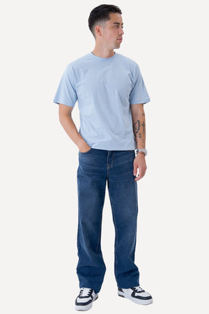 Oversized T-shirt - Sky Blue