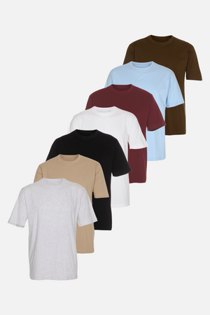 Oversized Camisetas: paquete de ofertas (7 pcs)