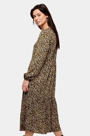 Vestido floral PALS - Negro Floral