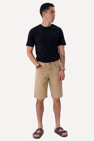 Mezclilla Shorts - beige
