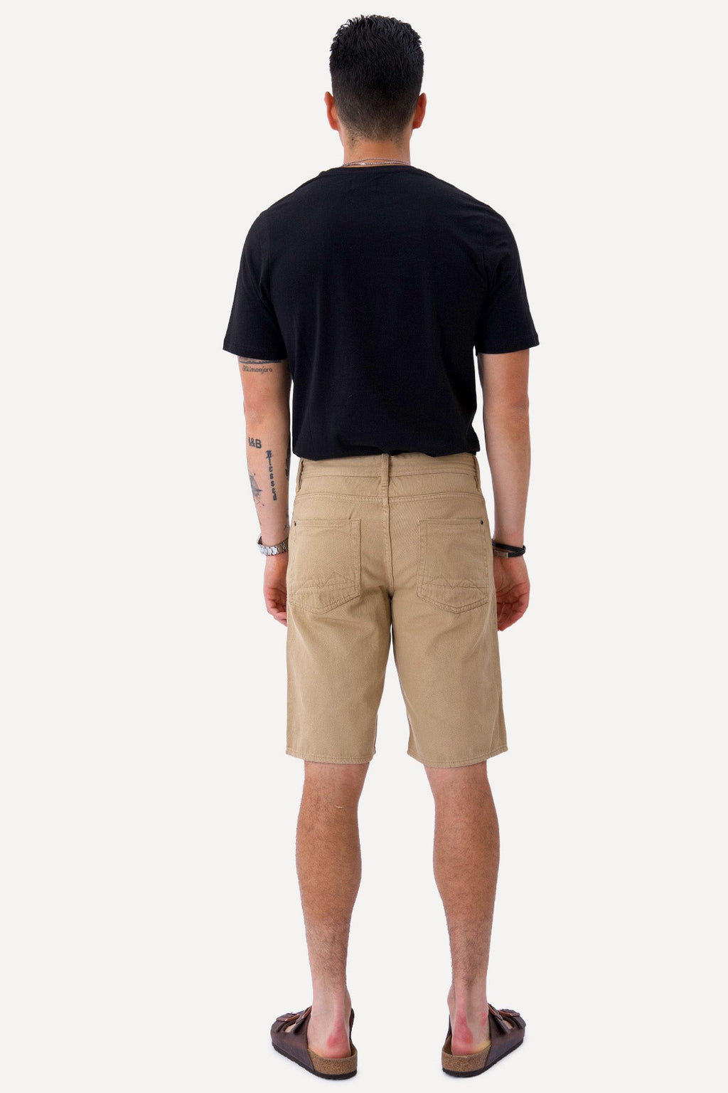 Mezclilla Shorts - beige